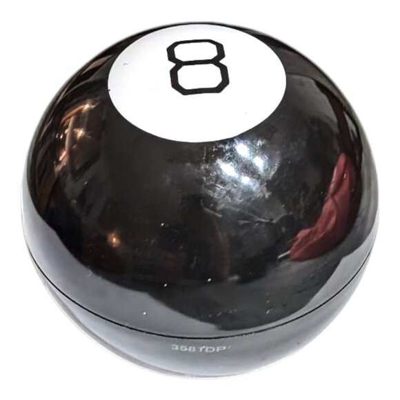 Original Magic 8 Eight Ball Mattel Fortune Teller Toy 30188 4 Inch - Picture 4 of 7